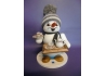 Schneemann Bauchladen