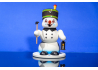 Schneemann Sigi der Bergmann